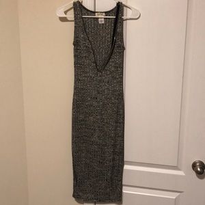 Sugarcloth midi tight bodycon dress